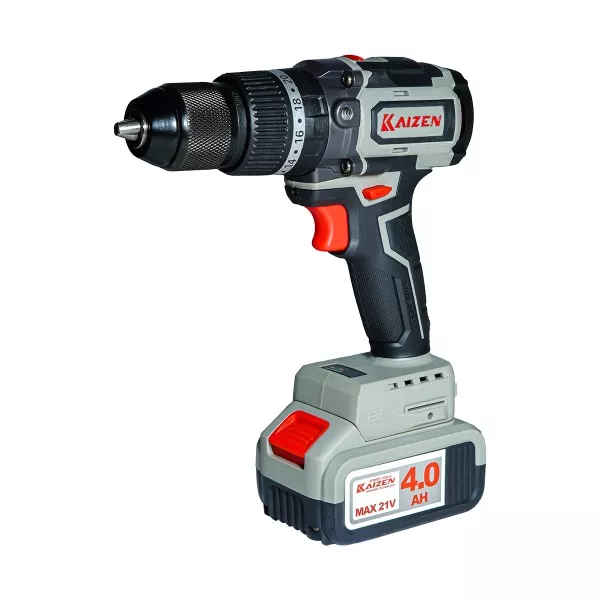 MÁY KHOAN PIN KAIZEN 3 CHỨC NĂNG 13MM MOTOR KHÔNG CHỔI THAN [KZ-6170B]